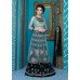 M16012 MEHAK BLACK AND SEA BLUE GEORGETTE PARTY WEAR SUIT 